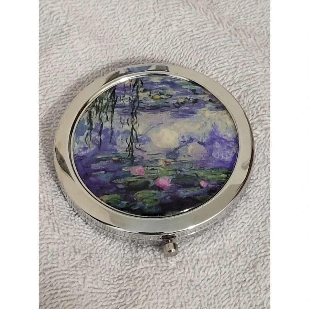 Claude Monet Water Lilies Mirror Compact